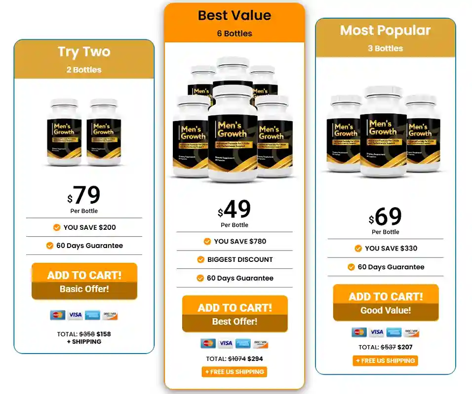 Men's Growth Men's Growth price